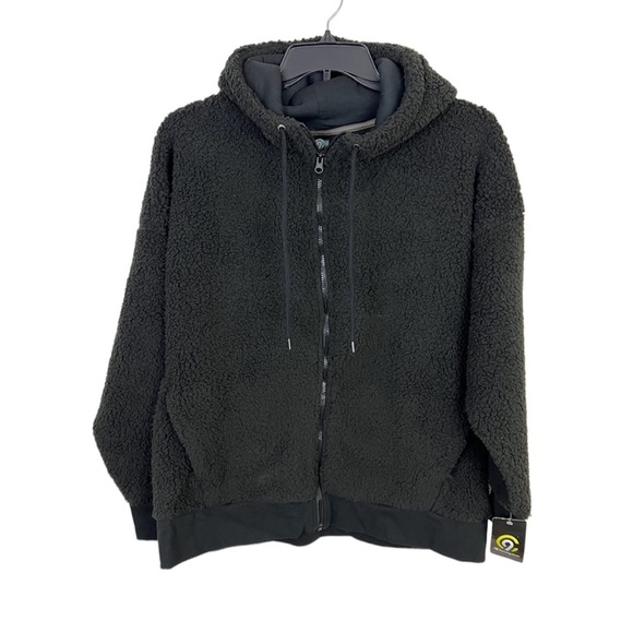 C9 by Champion Other - Nwt C9 by Champion Mens Sherpa Hooded Sweatshirt Large Black Full Zip Hoodie